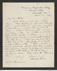 Nachlass Franz Steindachner, Brief von Alexander Agassiz an Franz Steindachner (18.03.1878), Inv.Nr. 2.04, Seite 1